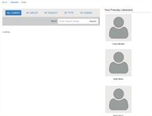 Tablet Screenshot of guides.rcls.org